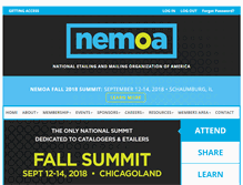 Tablet Screenshot of nemoa.org